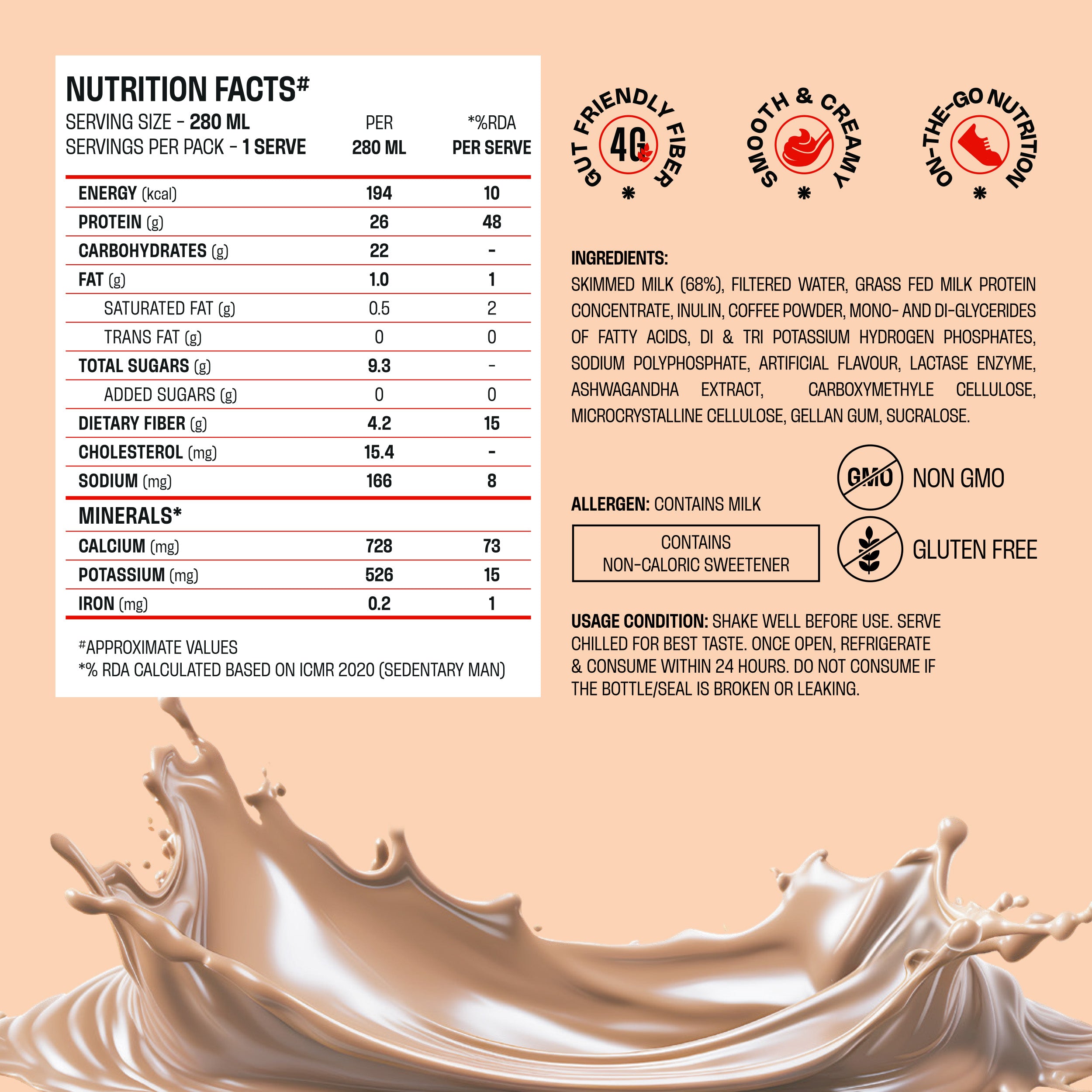 PROTEIN PUNCH - Iced Coffee