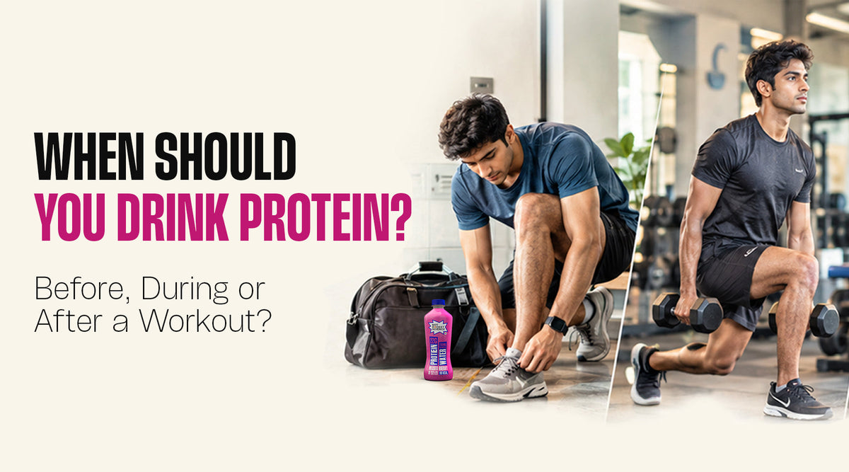 When Should You Drink Protein? Before, During or After a Workout?
