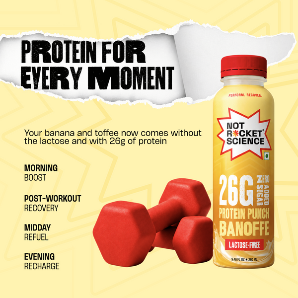 Banoffee Protein Shake (Ready-to-Drink, 26g Protein)