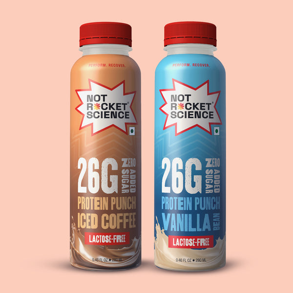 PROTEIN PUNCH - Combo Pack of Iced Coffee + Vanilla Bean