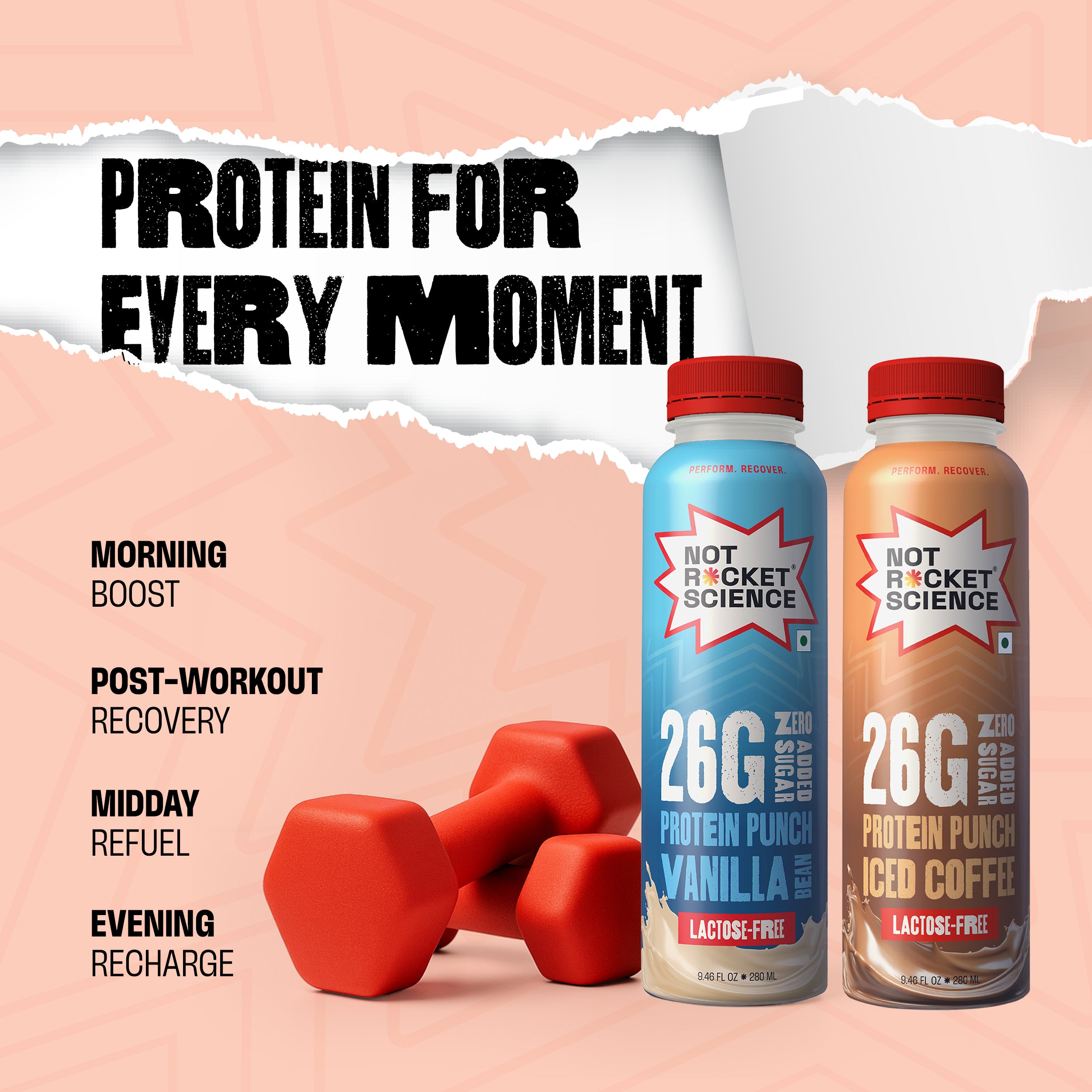 PROTEIN PUNCH - Combo Pack of Iced Coffee + Vanilla Bean