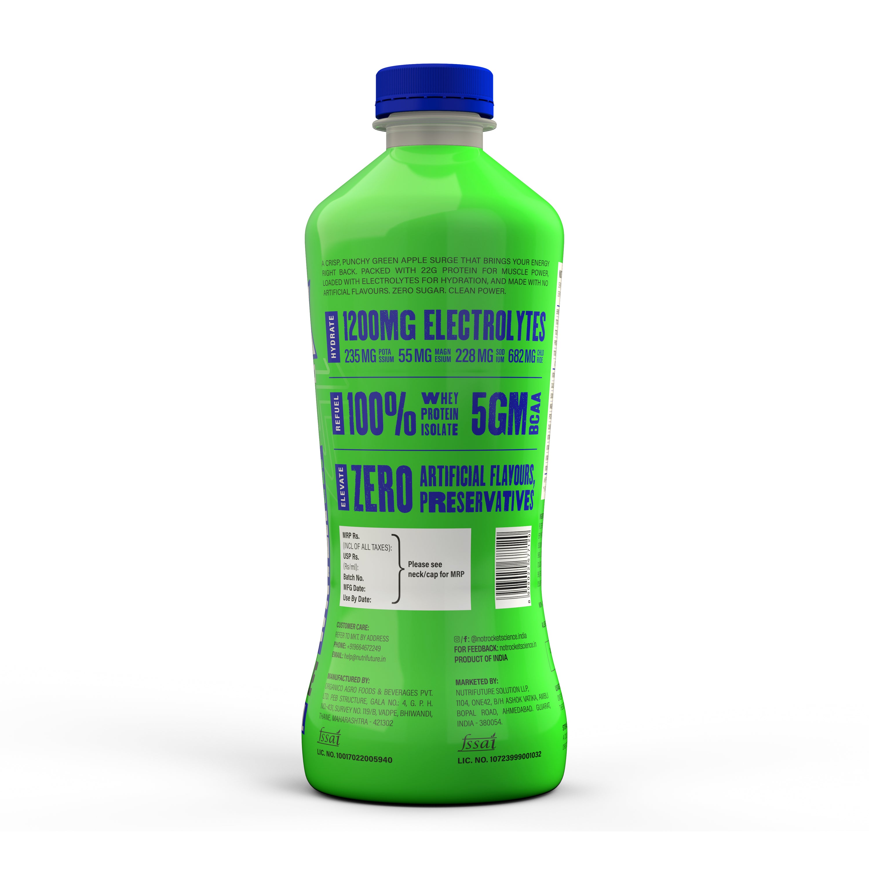 Protein Water - Green Apple