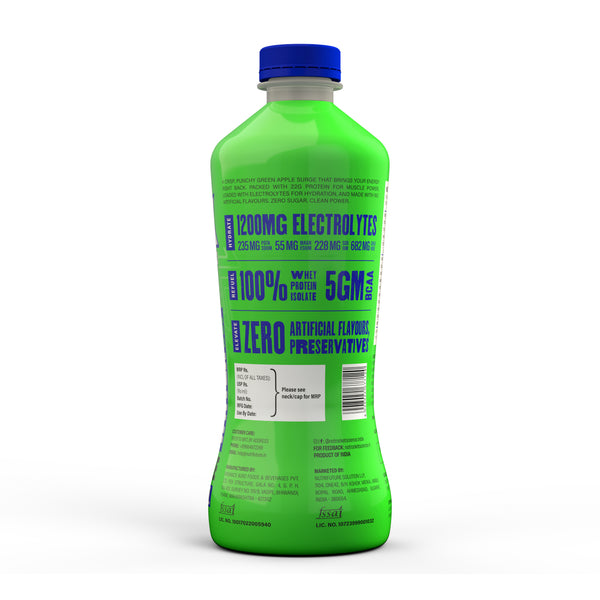Protein Water - Green Apple